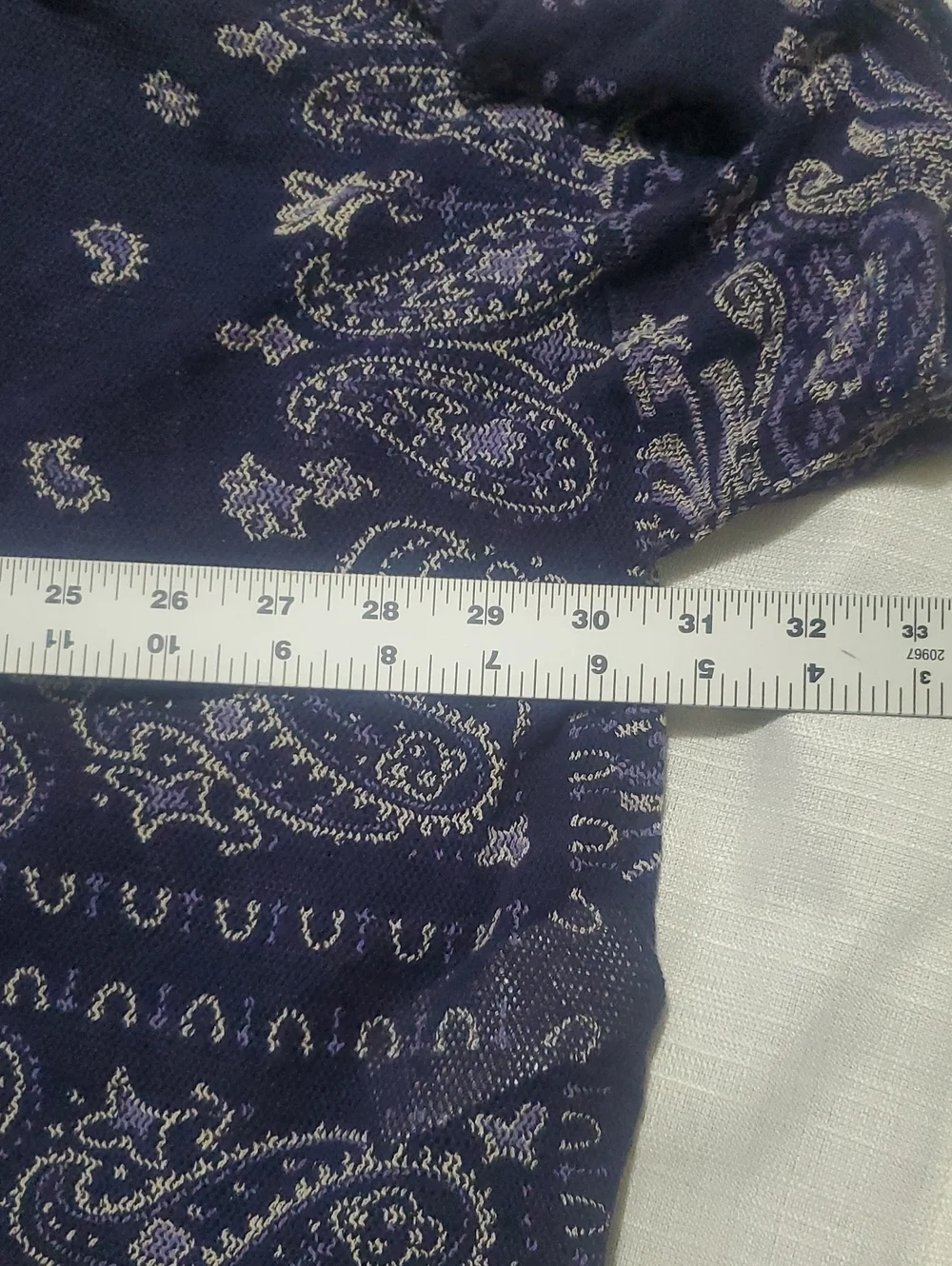 Free People No Matter What Women’s Navy Bandana-Print Lightweight Top Size S